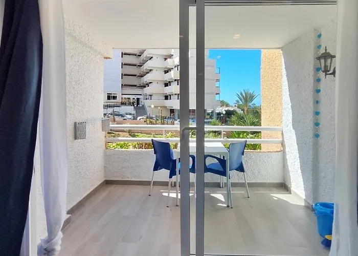 Estudio Borinquen Near The With Pool Lägenhet Costa Adeje (Tenerife)