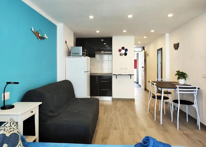 Lejlighed Estudio Borinquen Near The With Pool Costa Adeje (Tenerife)